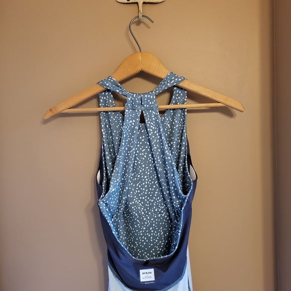 Prana. Halter sundress. Blue. XS - Picture 6 of 9
